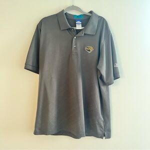 Vintage Men’s Reebok Jaguar Shirt Polo Sz L Jacksonville Jaguars